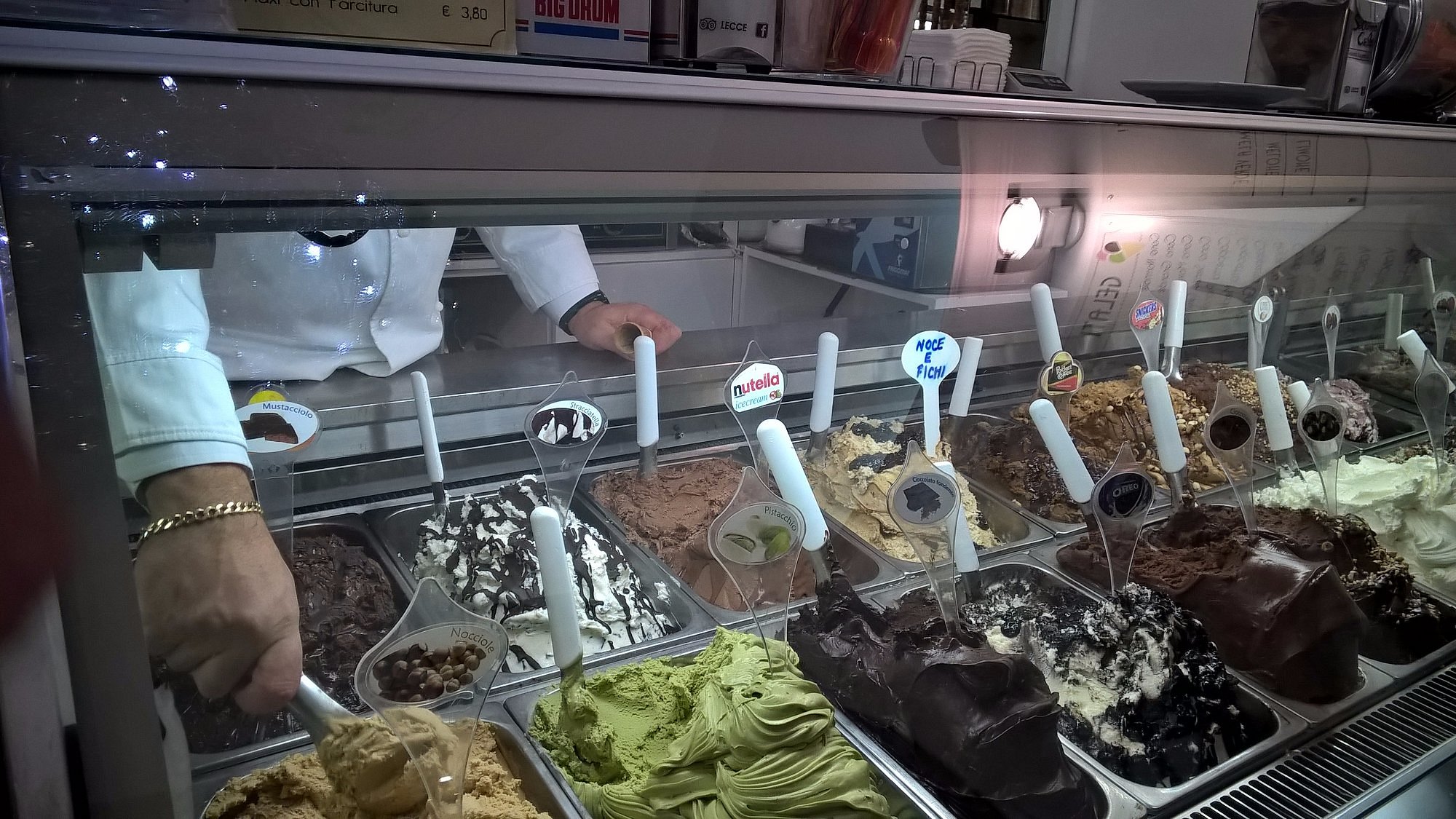 Interno Gelateria